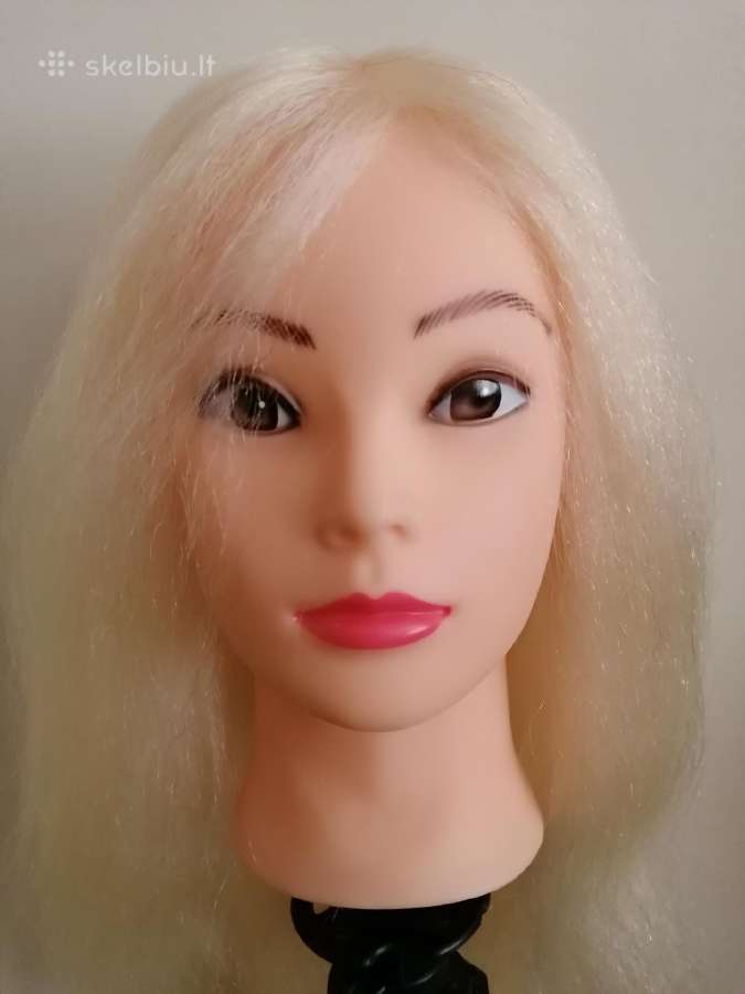 Nauja manekeno galva su 100% natūraliais plaukais - nuotraukos Nr. 4
