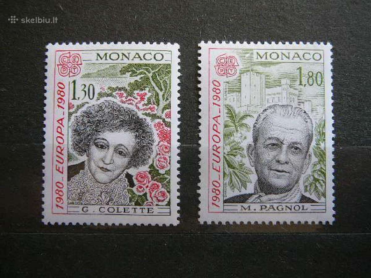 Izymus zmones Europa Monakas 1980 Mnh mn1421