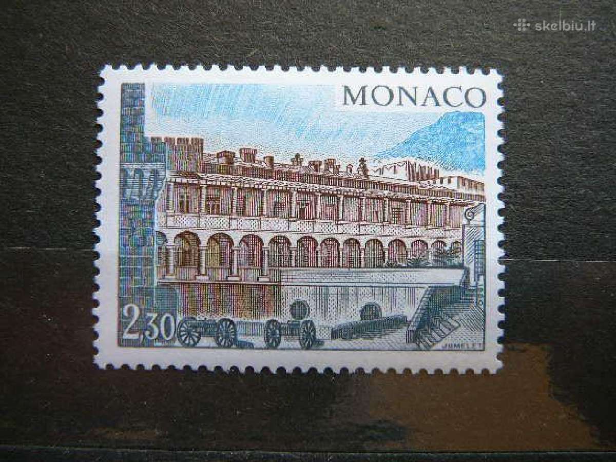 Galerija Monakas 1980 Mnh mn1409