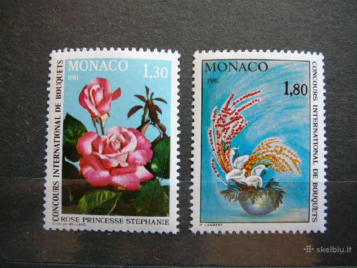 Geles Flora Monakas 1980 Mnh mn1447