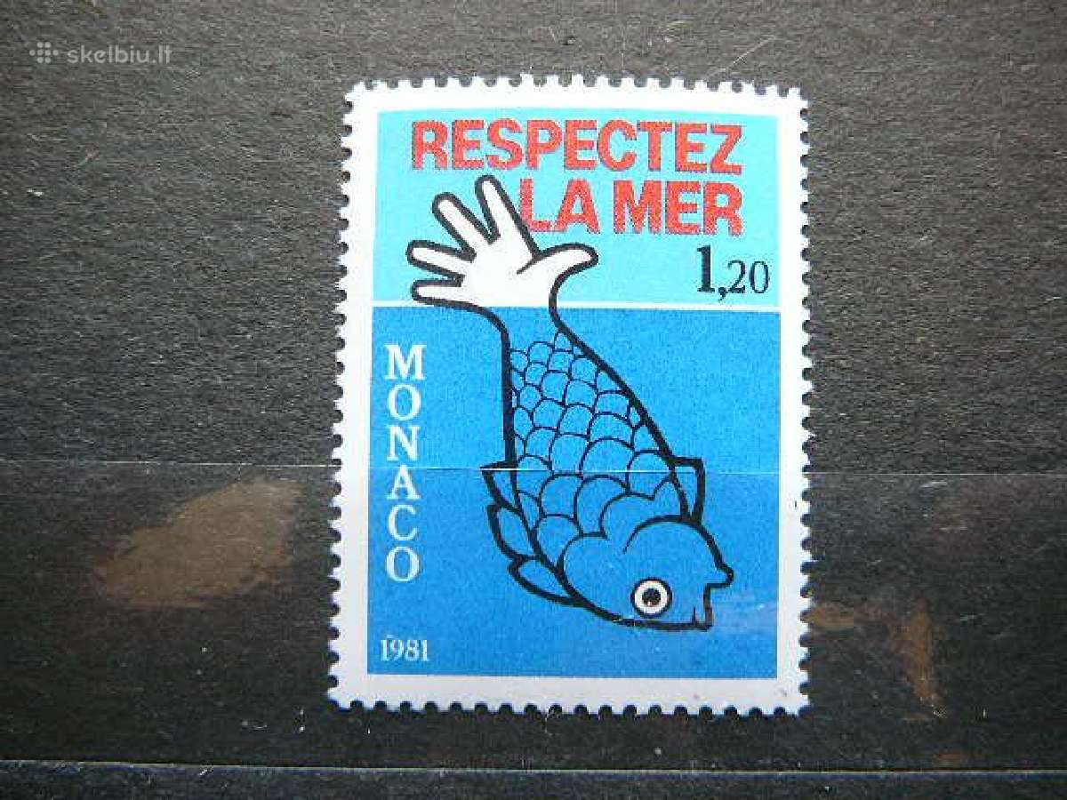 Zuvys Monakas 1981 Mnh mn1464