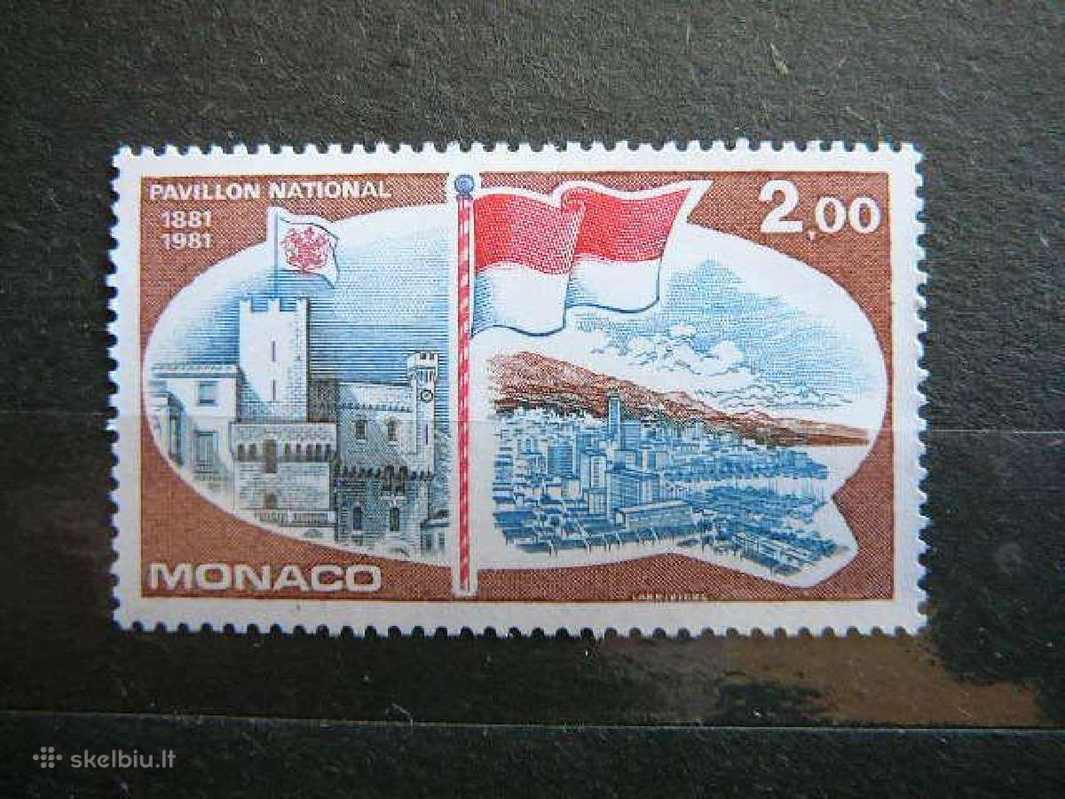 Veliava Monakas 1981 Mnh mn1477