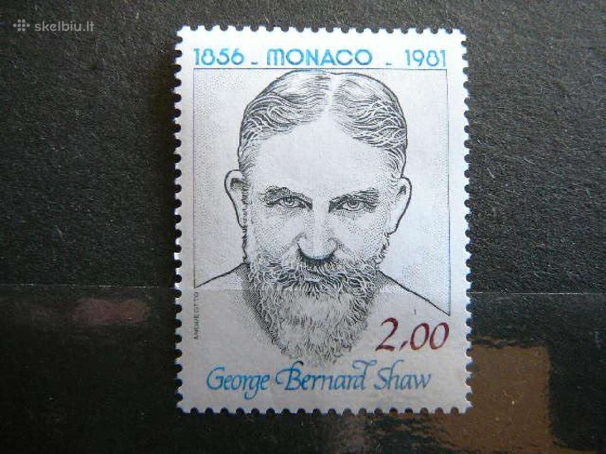 Rasytojas B. So Monakas 1981 Mnh mn1492
