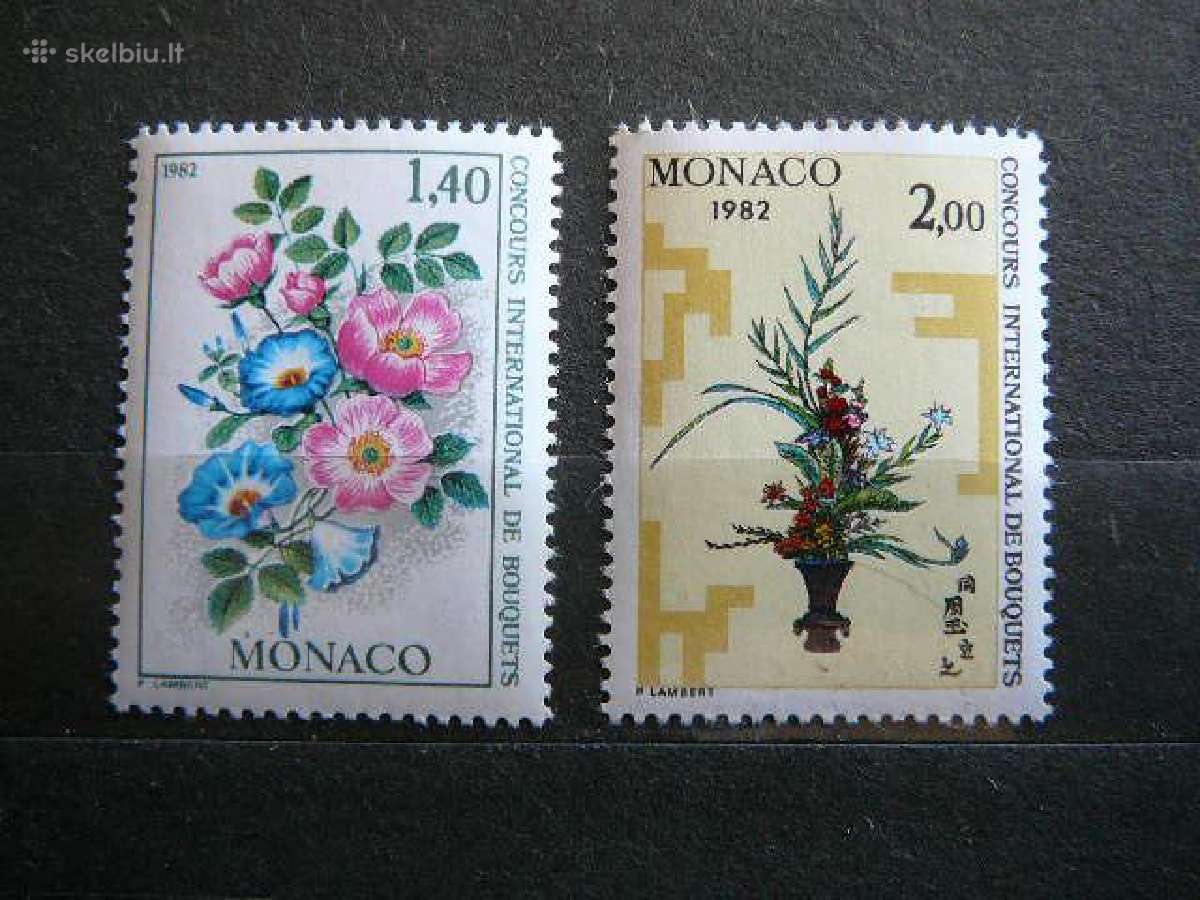 Geles Flora Monakas 1981 Mnh mn1496