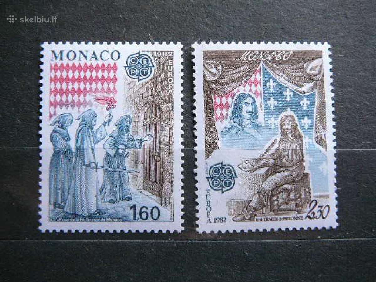 Europa Monakas 1982 Mnh mn1526