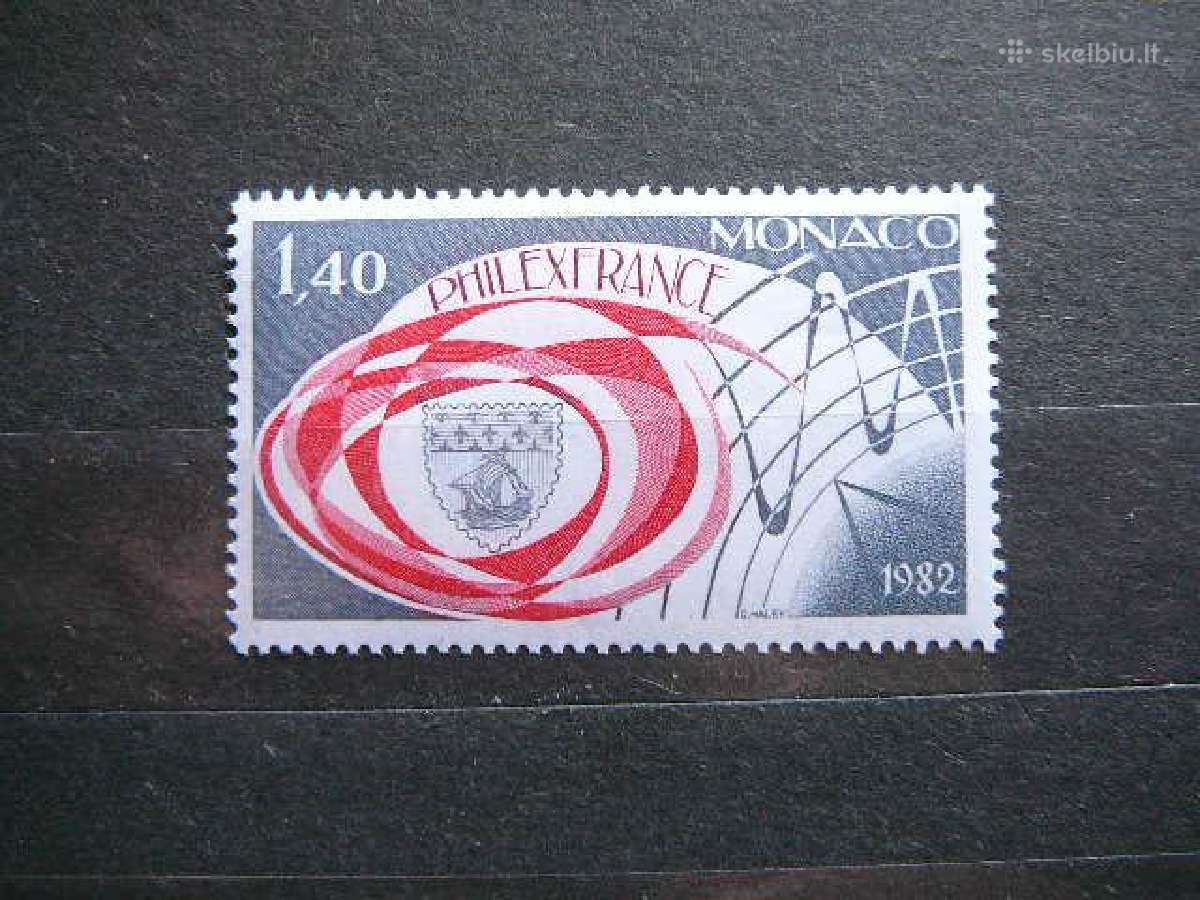 Paroda Emblema Monakas 1982 Mnh mn1532