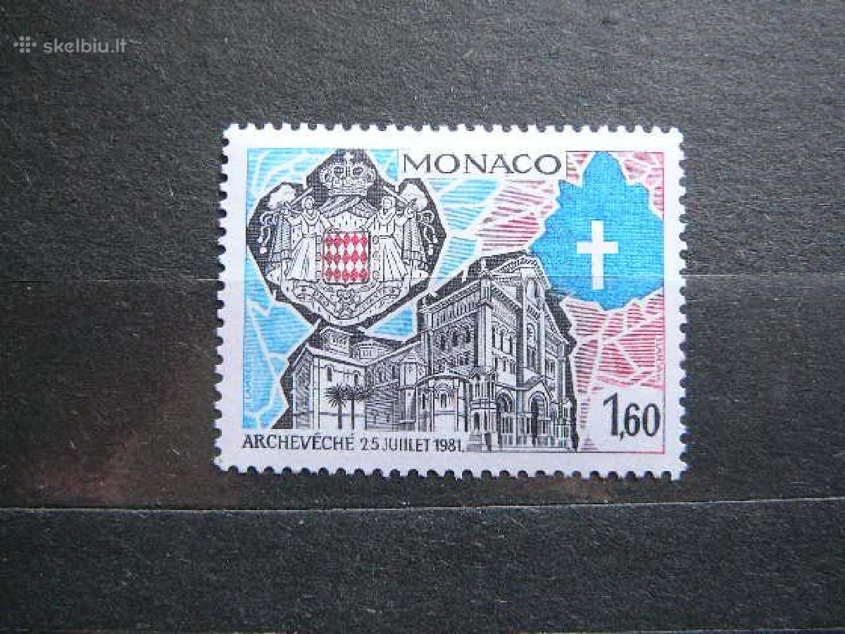 Katedra Monakas 1982 Mnh mn1535
