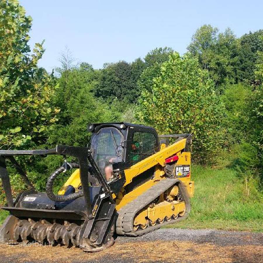 Vikšrinio Bobcat nuoma Apleistų sklypų tvarkymas - nuotraukos Nr. 16