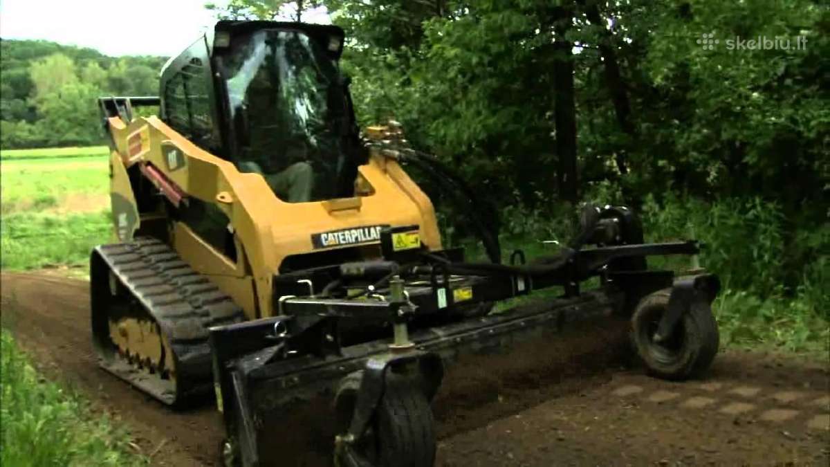 Bobcat Nuoma Vikšrinio Mini krautuvo nuoma. Skylės - nuotraukos Nr. 7