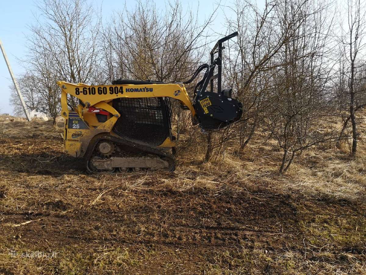 Bobcat Nuoma Vikšrinio Mini krautuvo nuoma. Skylės - nuotraukos Nr. 20