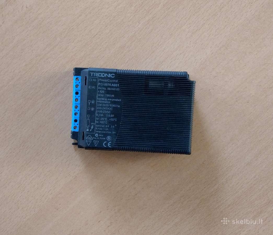 Paleidėjas metalo halogeninėms lempoms 70w - nuotraukos Nr. 3