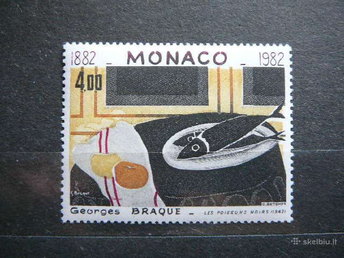 Daile G. Braque Monakas 1982 Mnh mn1557