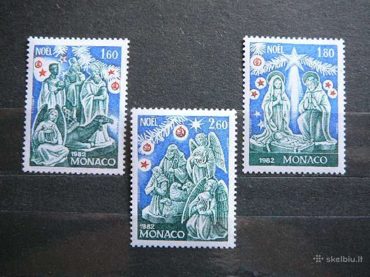 Sventos Kaledos Monakas 1982 Mnh mn1561
