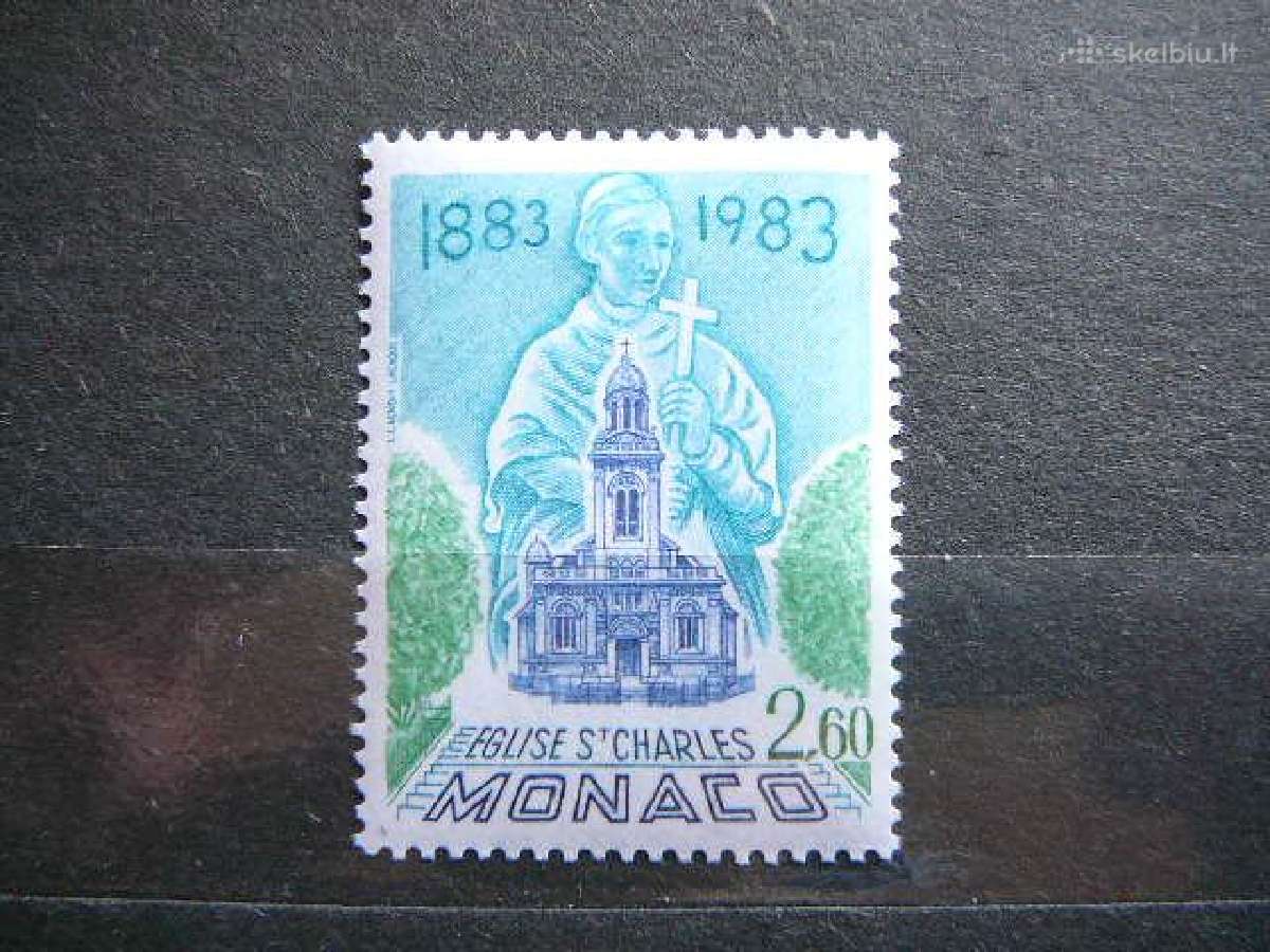 Kardinolas Baznycia Monakas 1983 Mnh mn1578