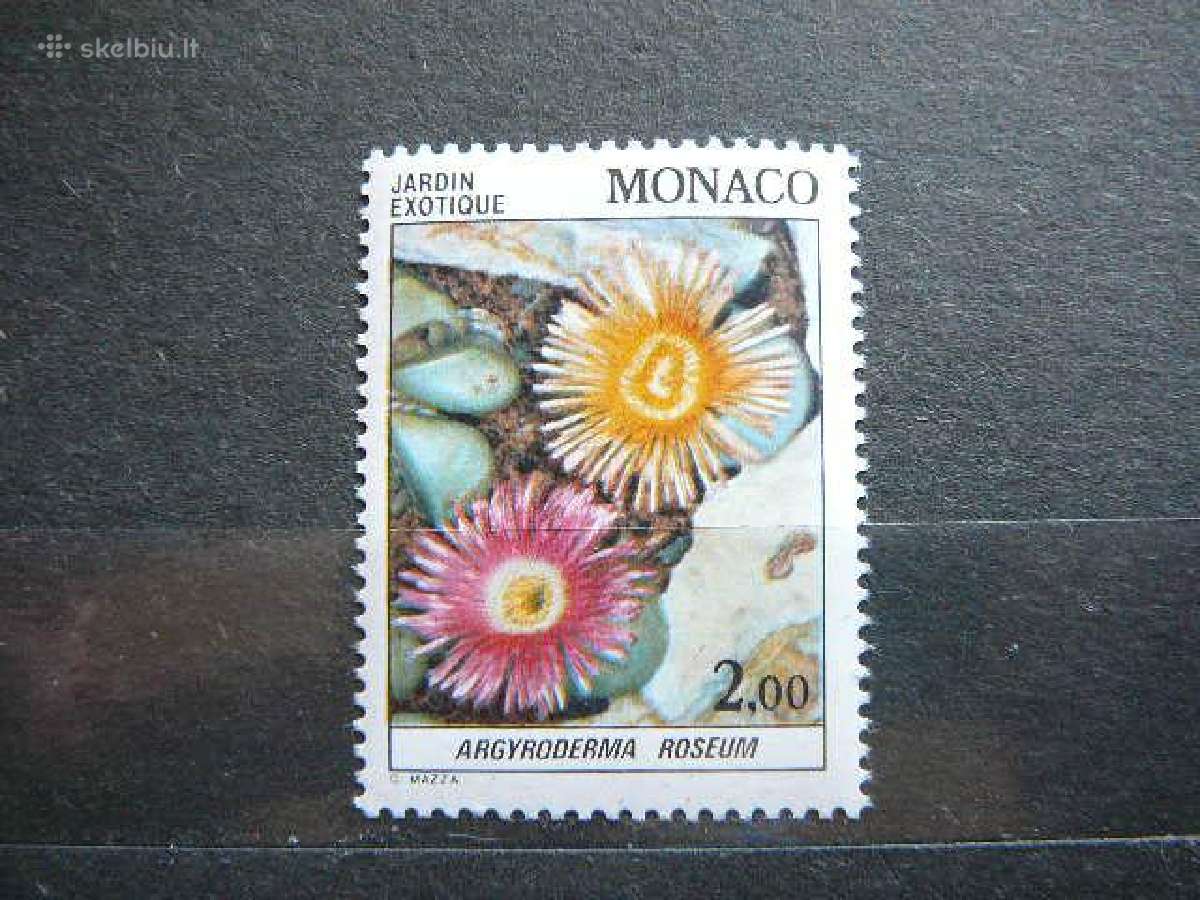 Geles Flora Monakas 1983 Mnh mn1588