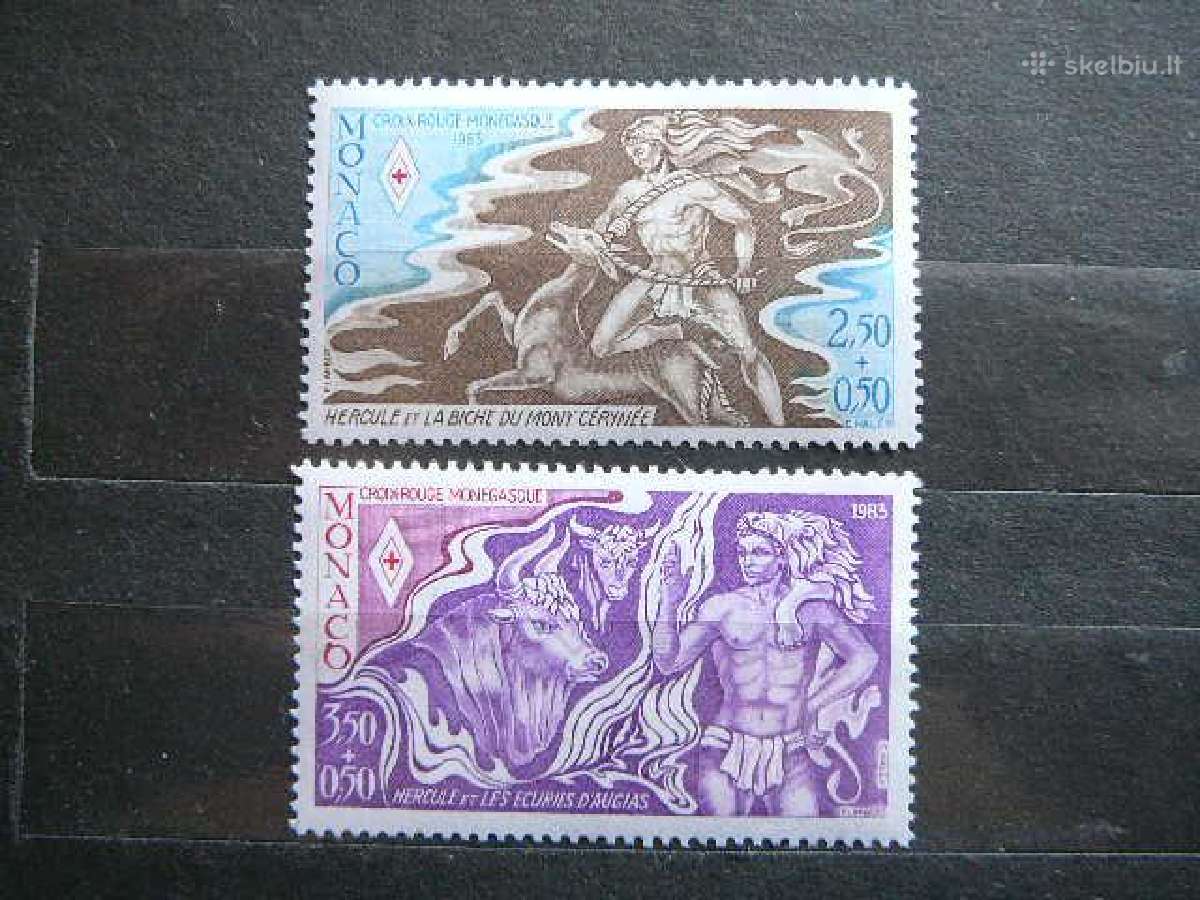 Raudonas Kryzius Heraklis Monakas 1983 Mnh mn1591
