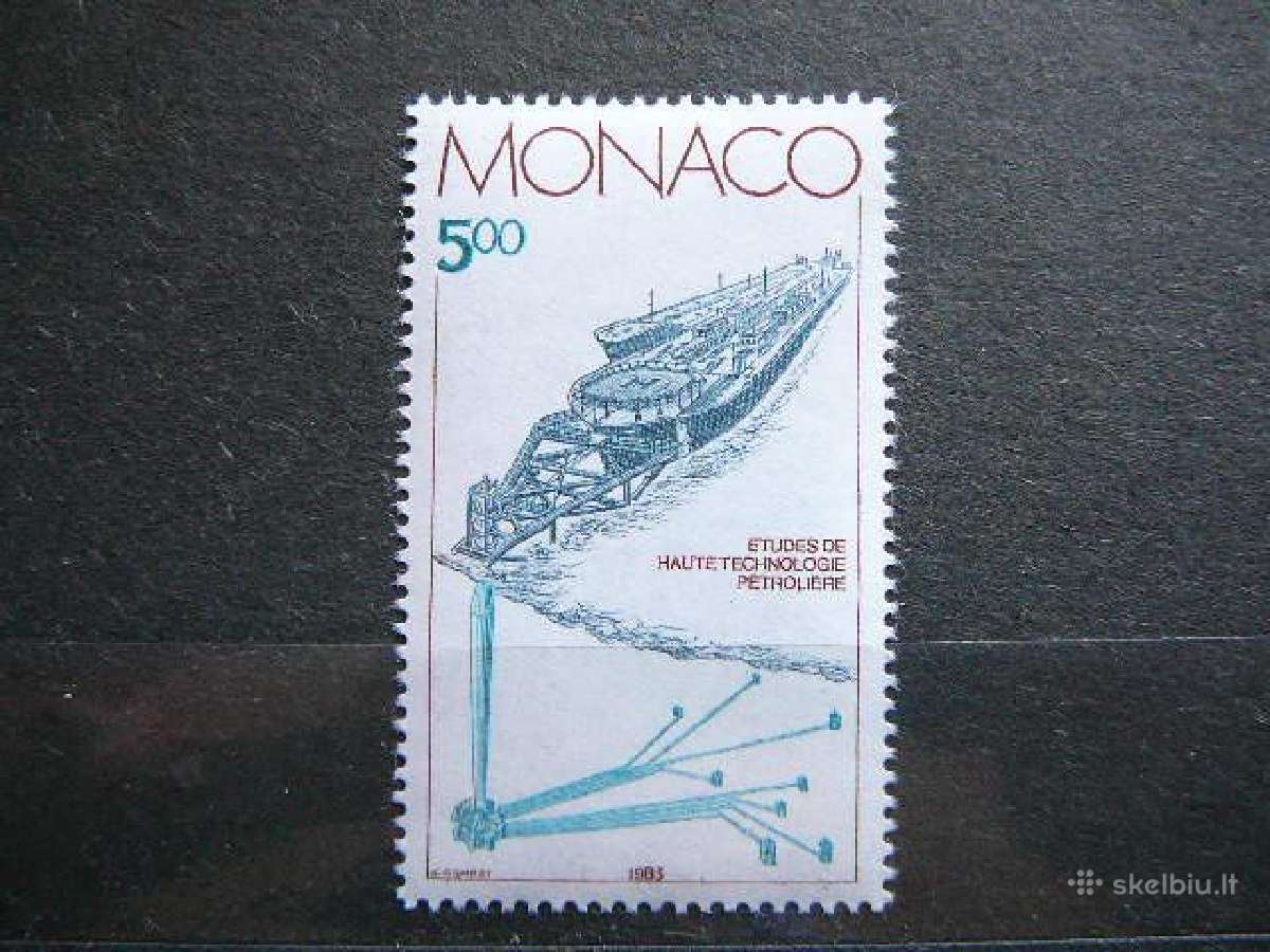 Technika Monakas 1983 Mnh mn1607