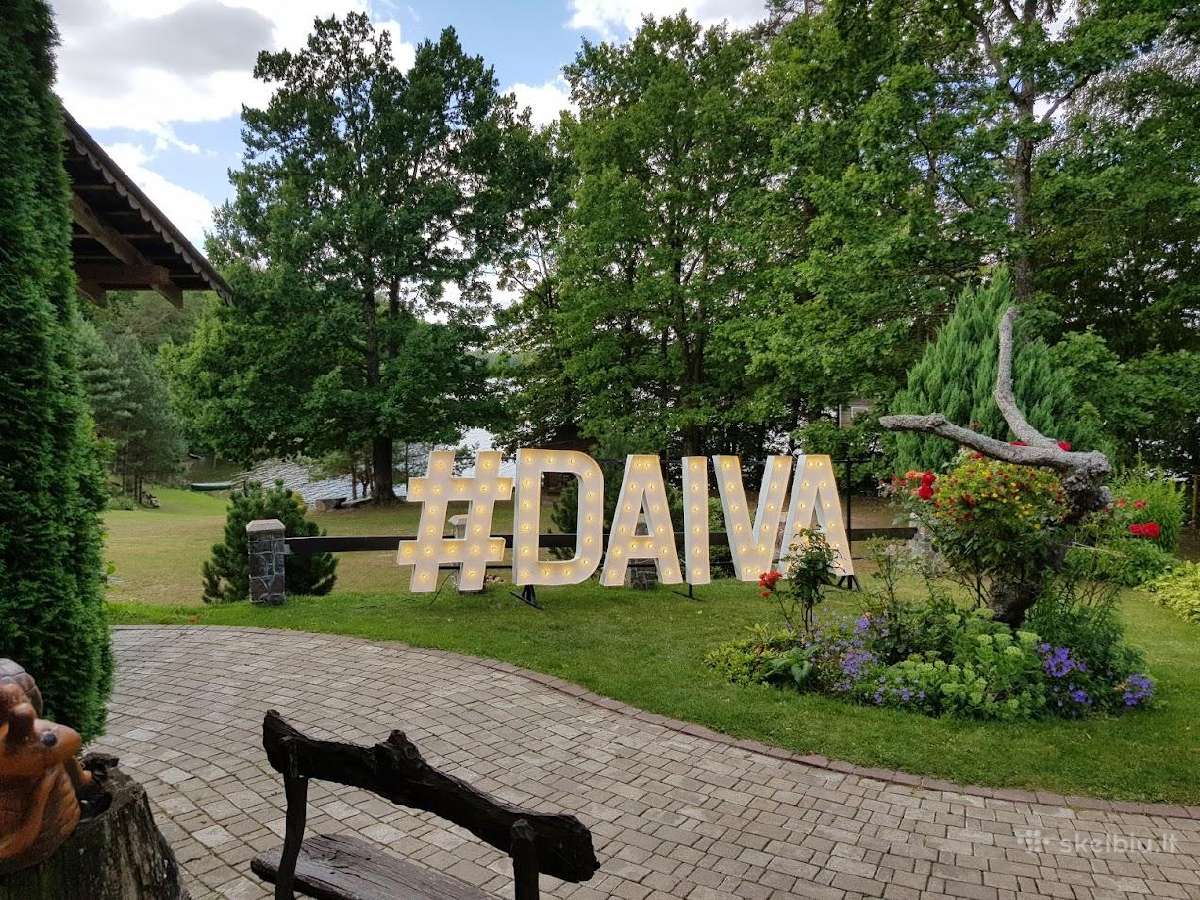 Šviečiančios raidės, skaičiai, simboliai. Nuoma - nuotraukos Nr. 10