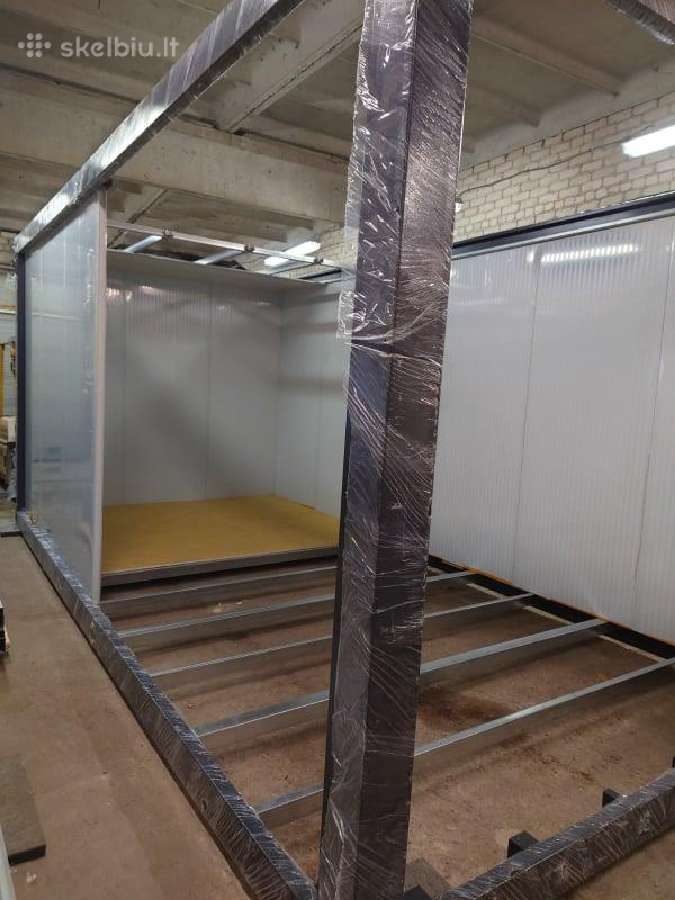 Modulinis namelis, surenkami metaliniai rėmai - nuotraukos Nr. 8