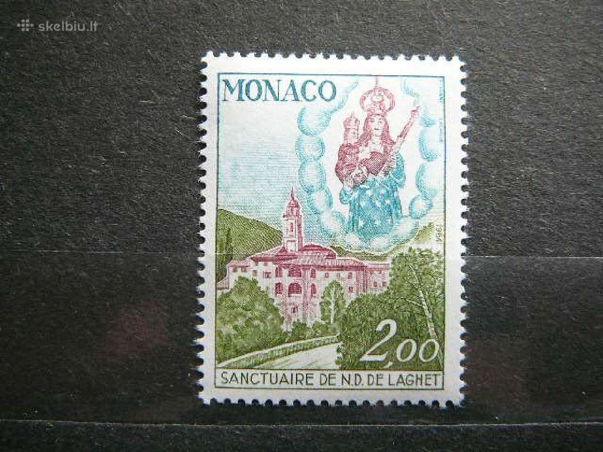 Baznycia Monakas 1984 Mnh mn1630