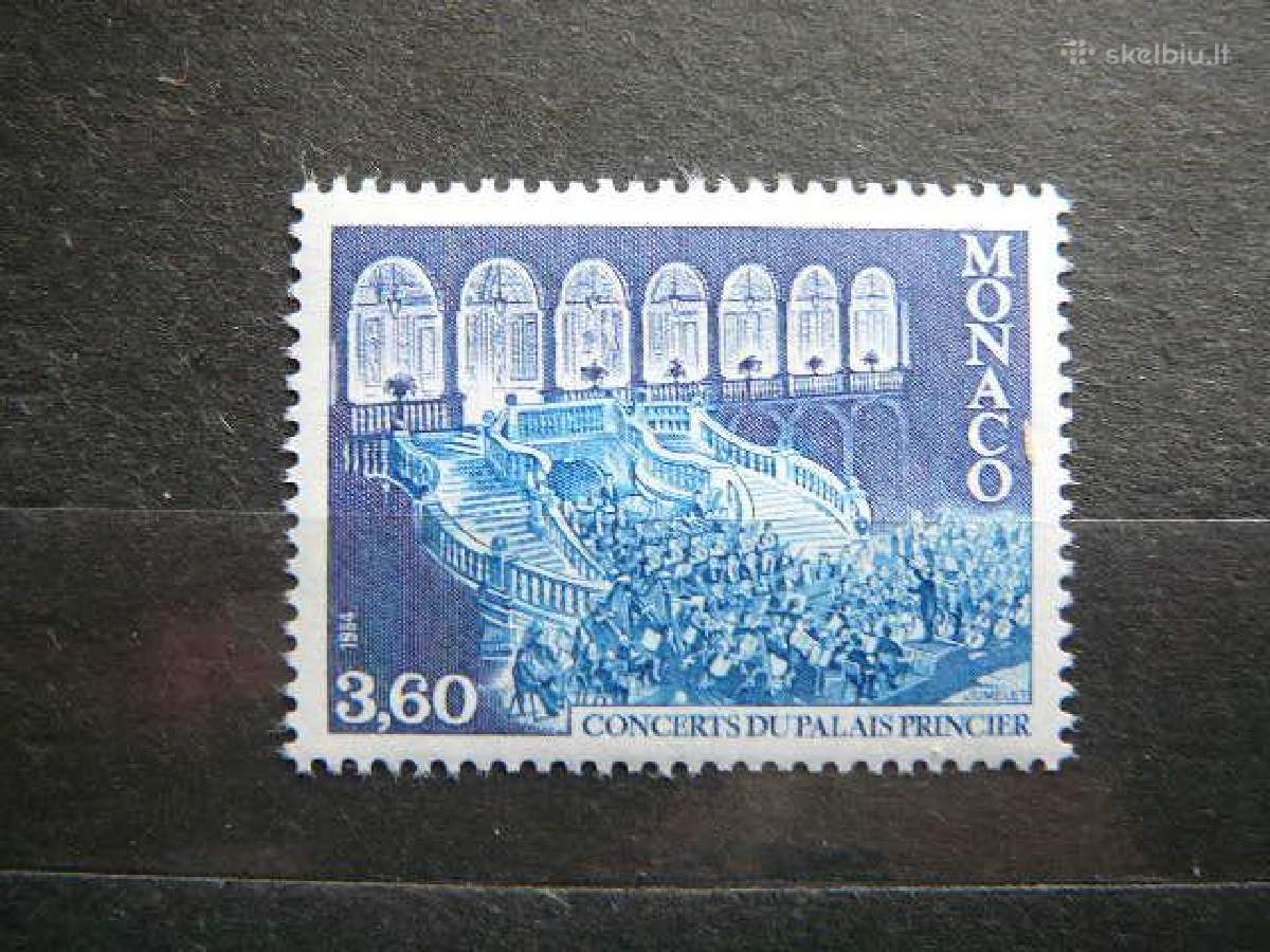Koncertas Monakas 1984 Mnh mn1633