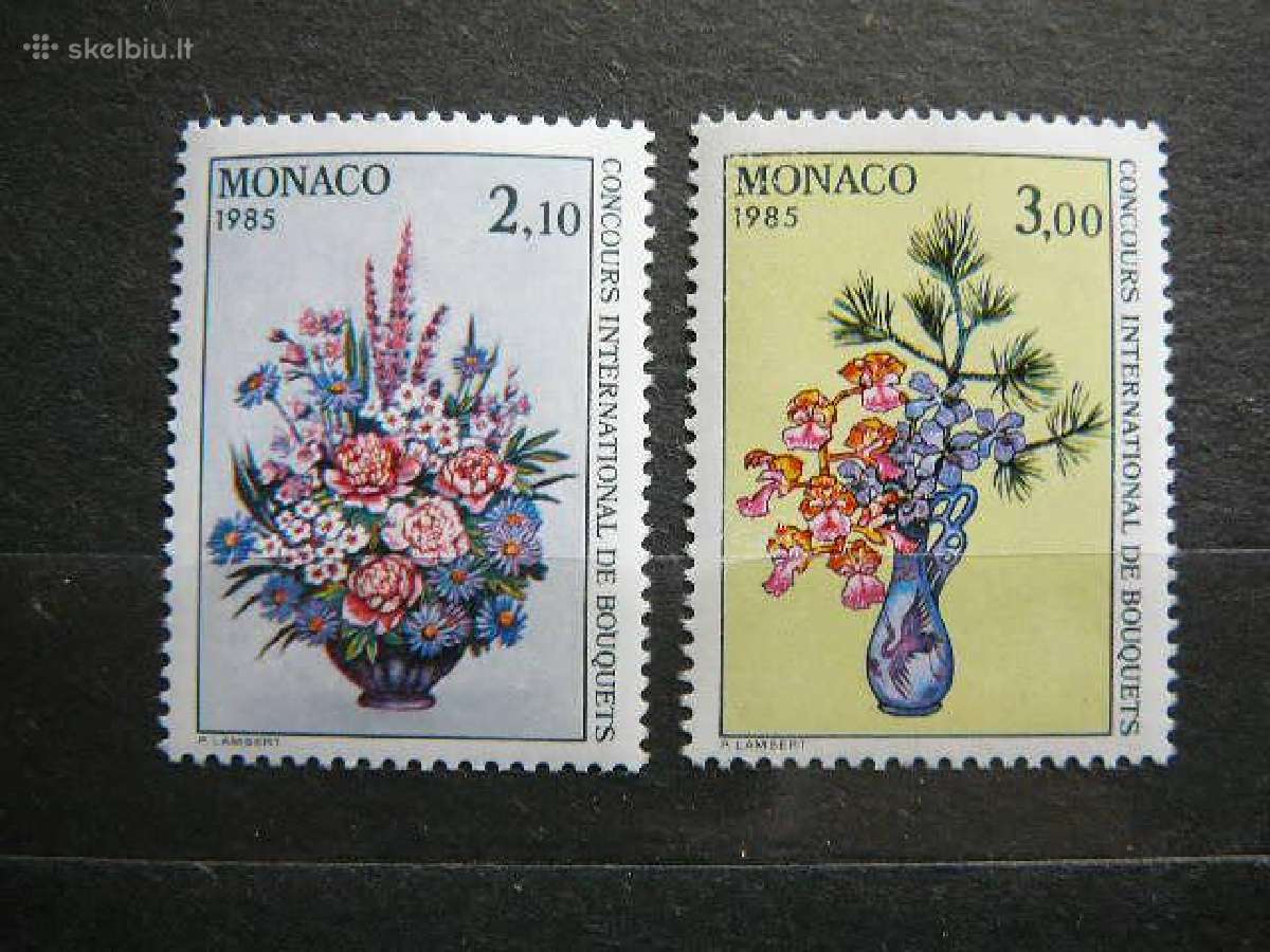 Geles Flora Monakas 1984 Mnh mn1664