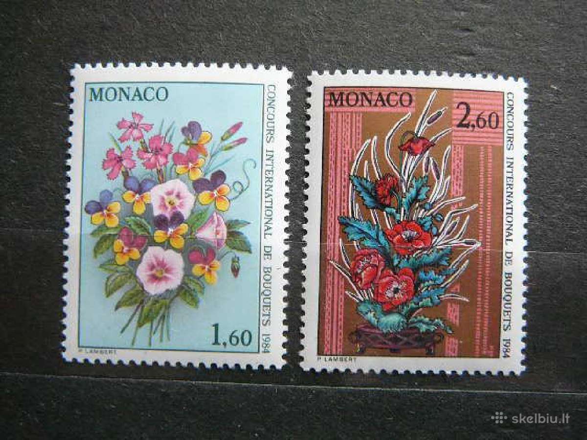 Geles Flora Monakas 1983 Mnh mn1602
