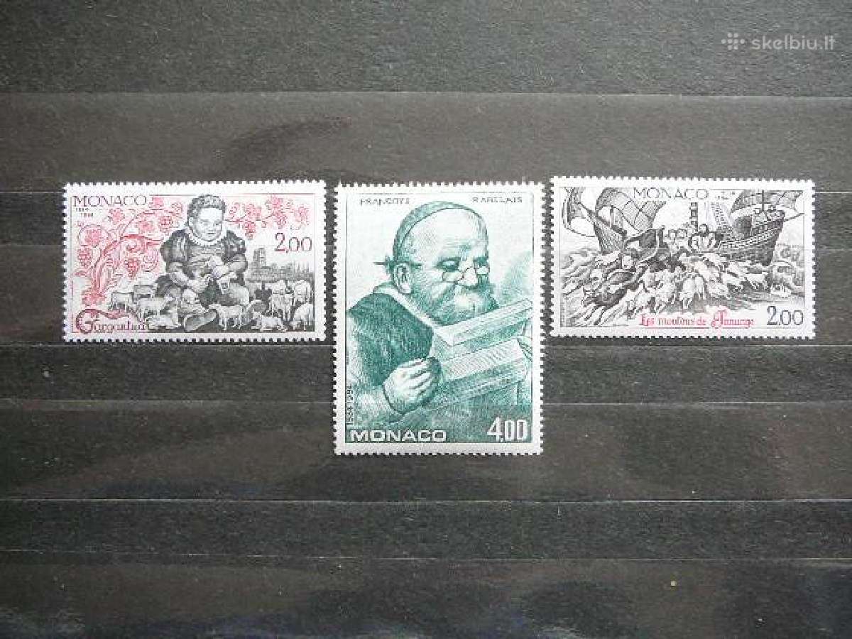 Burlaiviai Gargantiua Monakas 1984 Mnh mn1667