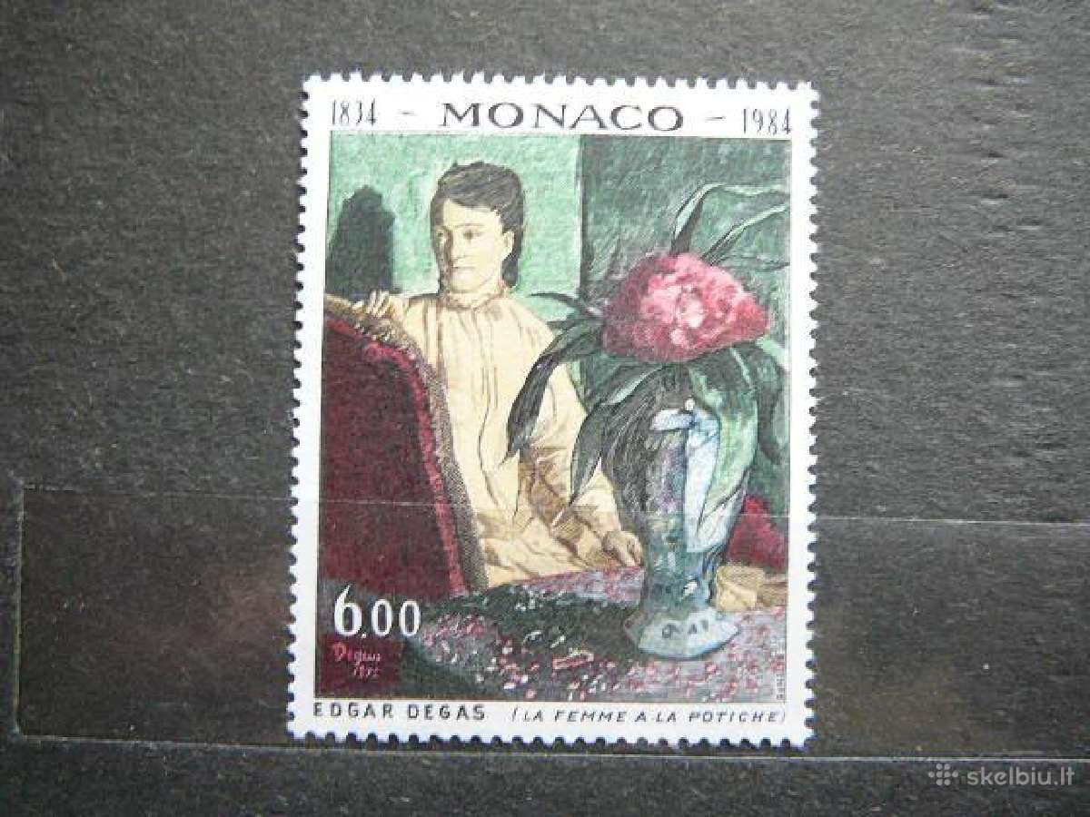 Daile E. Dega Monakas 1984 Mnh mn1670