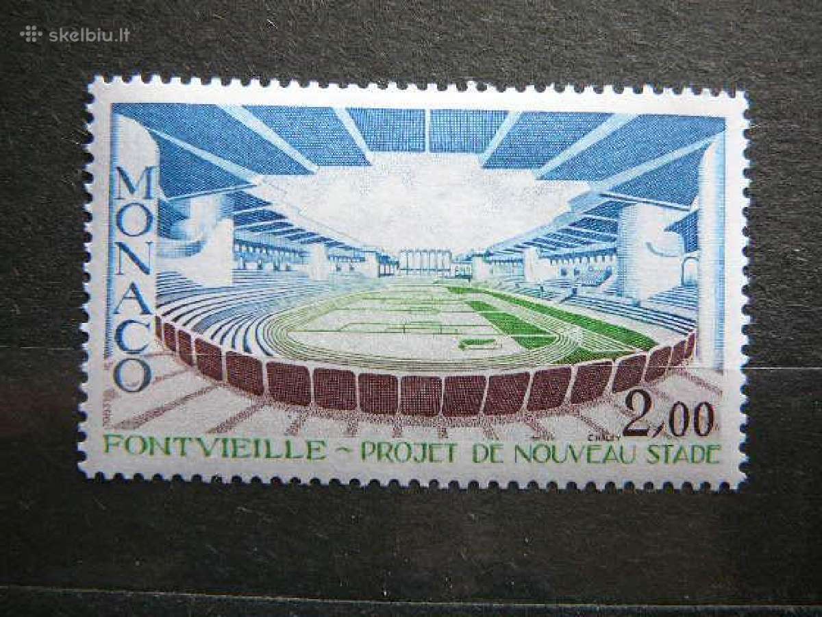 Stadionas Monakas 1983 Mnh mn1582