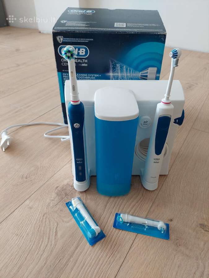 Oral-b elektrinis dantų šepetėlis ir irigatorius - nuotraukos Nr. 2