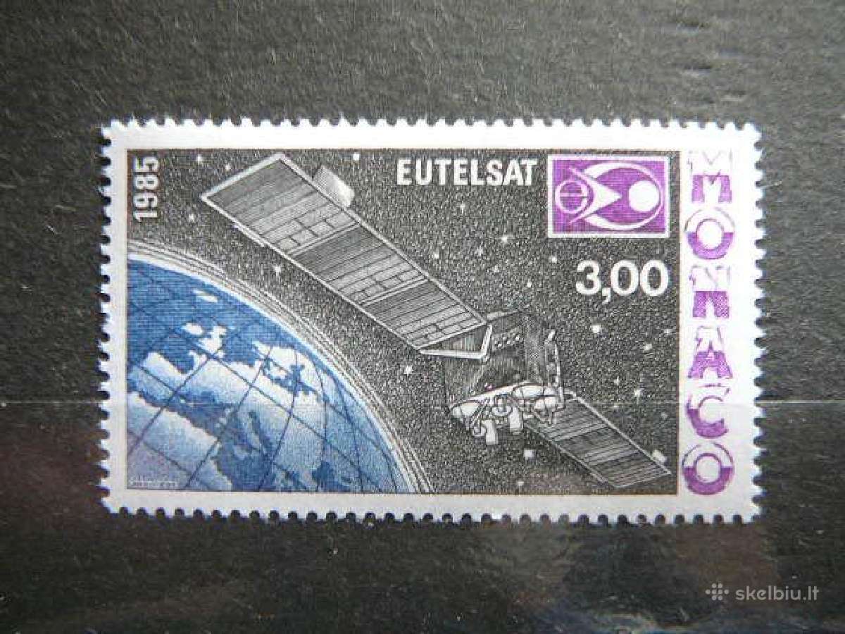 Kosmosas Monakas 1985 Mnh mn1722