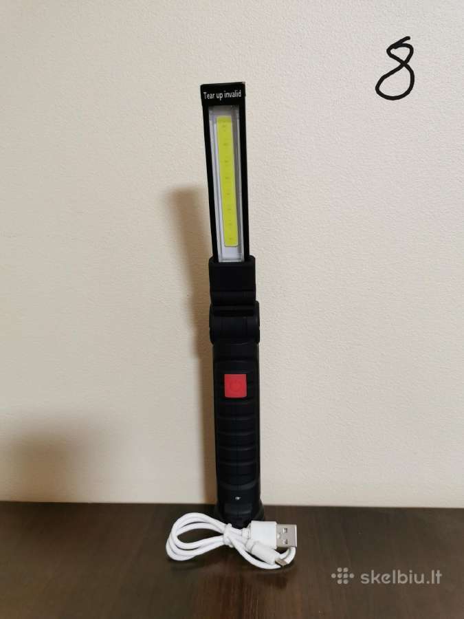 Dviračio žibintai su saulės elem., Uv Prožektoriai - nuotraukos Nr. 8