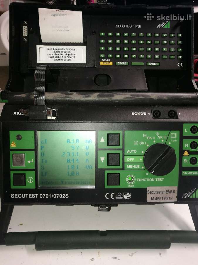 Secutest 0701/0702s