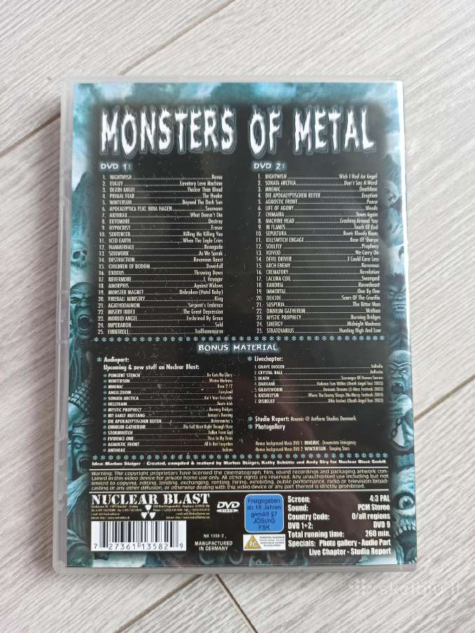 Dvd muzika Monsters of metal - nuotraukos Nr. 11