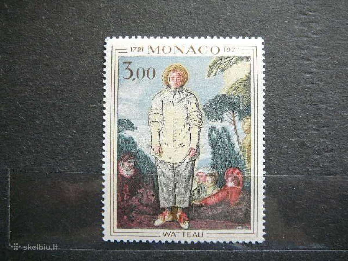 Daile Vaikai Monakas 1972 Mnh mn1031