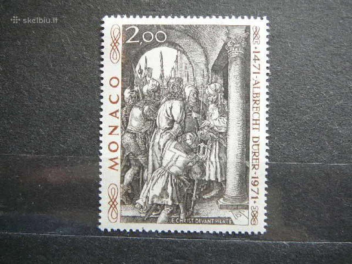 Daile A. Diureris Vaikai Monakas 1972 Mnh mn1033