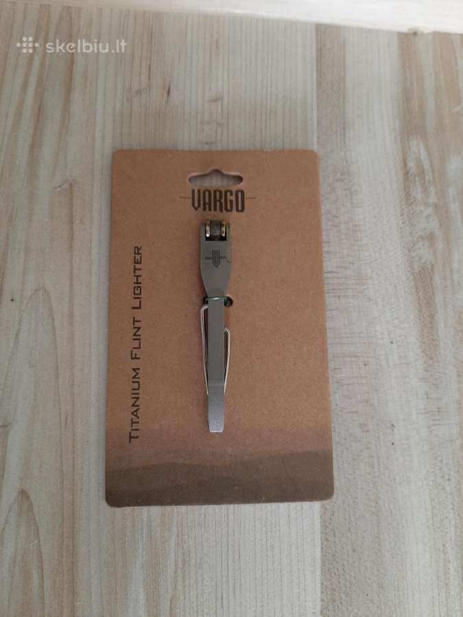 Vargo titanium flint lighter Skelbiu.lt