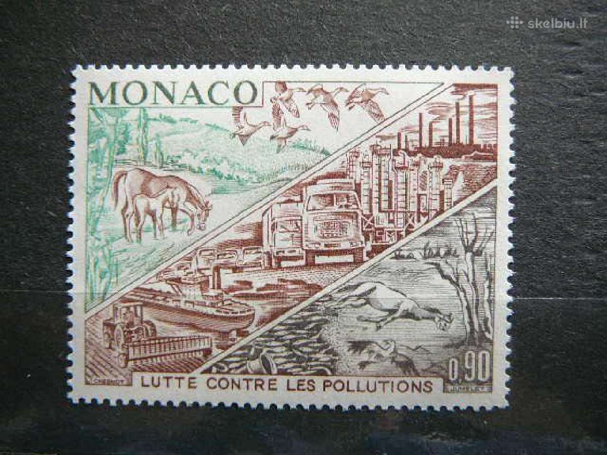 Arkliai Pauksciai Monakas 1972 Mnh mn1036