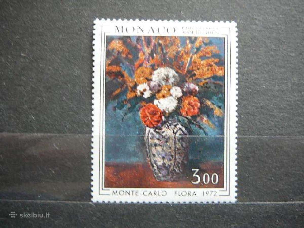 Daile P. Sezanas Geles Monakas 1972 Mnh mn1041
