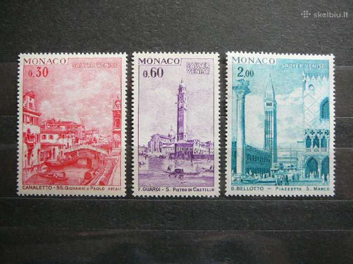 Daile Architektura Monakas 1972 Mnh mn1042