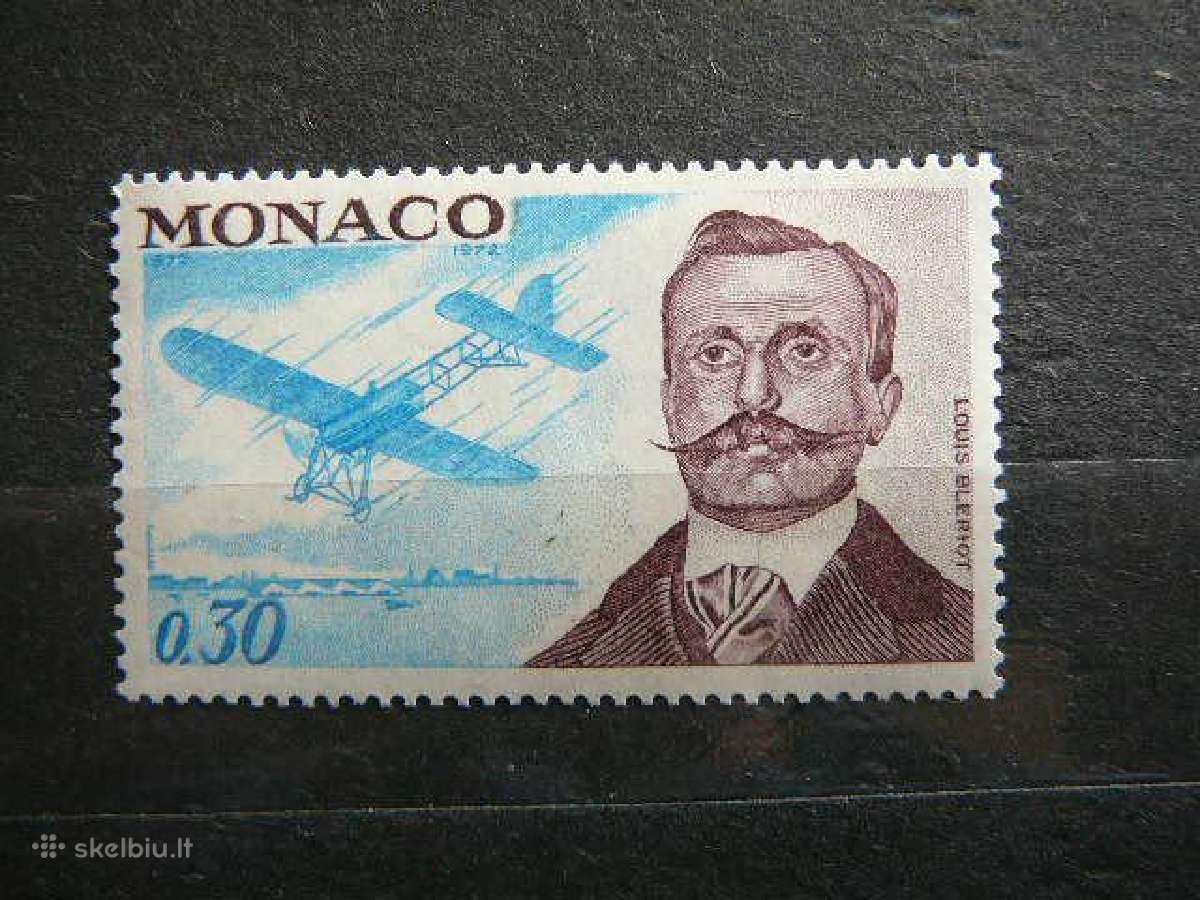 Lektuvai Monakas 1972 Mnh mn1057