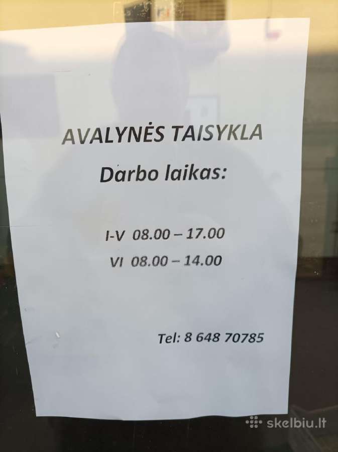Avalynės, galanterijos taisymas. Jonava - nuotraukos Nr. 2