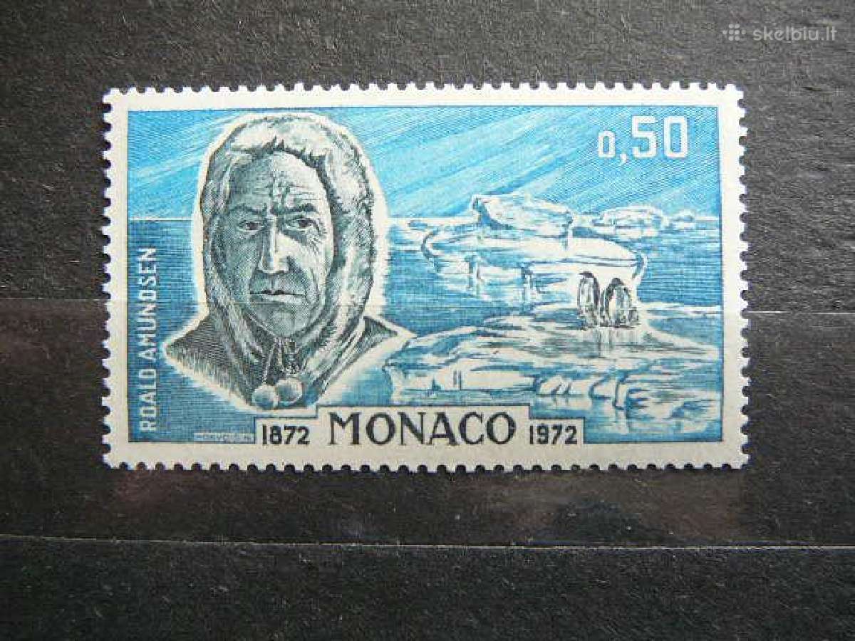 Siaure R. Amundsenas Monakas 1972 Mnh mn1059