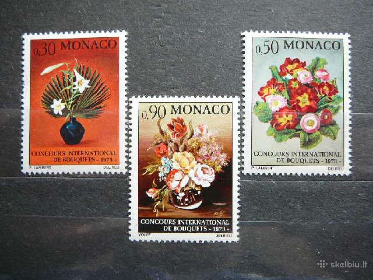 Geles Flora Monakas 1972 Mnh mn1068