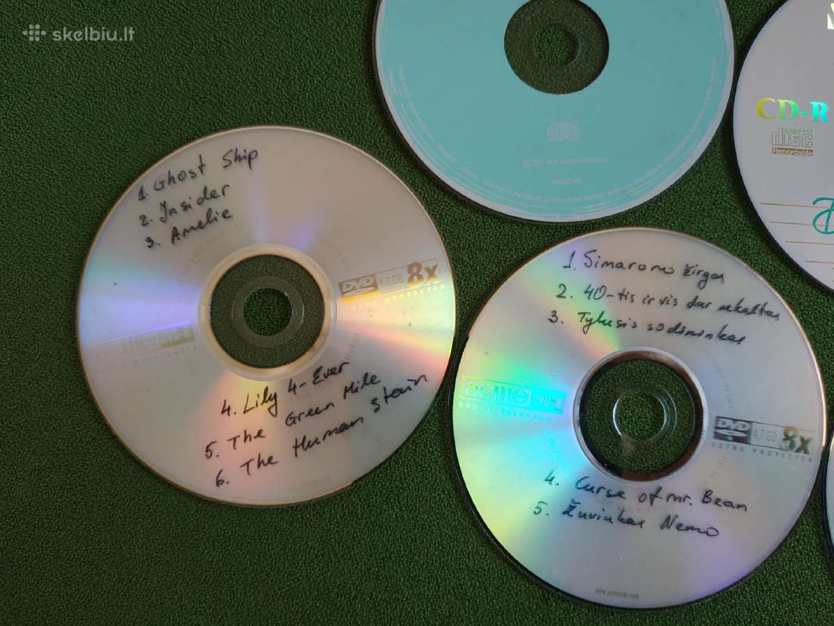 CD Dvd,dainos,žaidimai filmai, relaxion music - nuotraukos Nr. 5