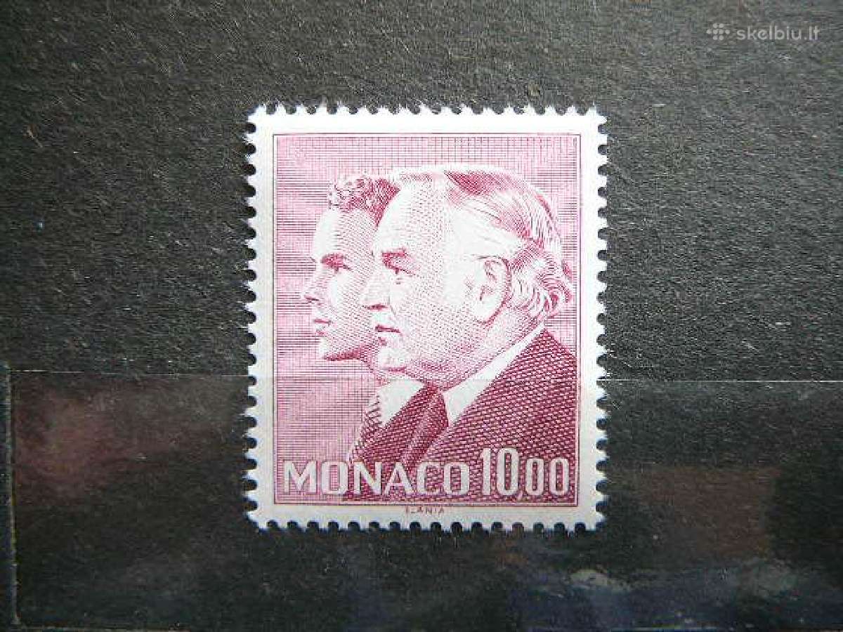 Princas Albertas Monakas 1986 Mnh mn1744