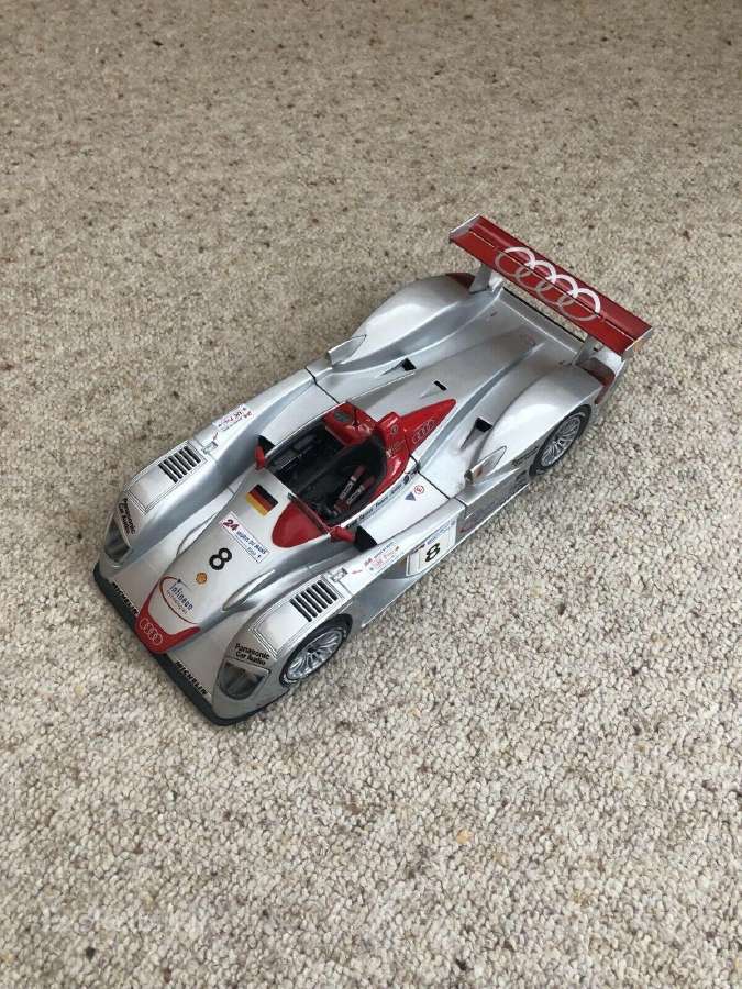 Audi r8r le mans 1:18 modeliai dtm sportiniai - nuotraukos Nr. 2