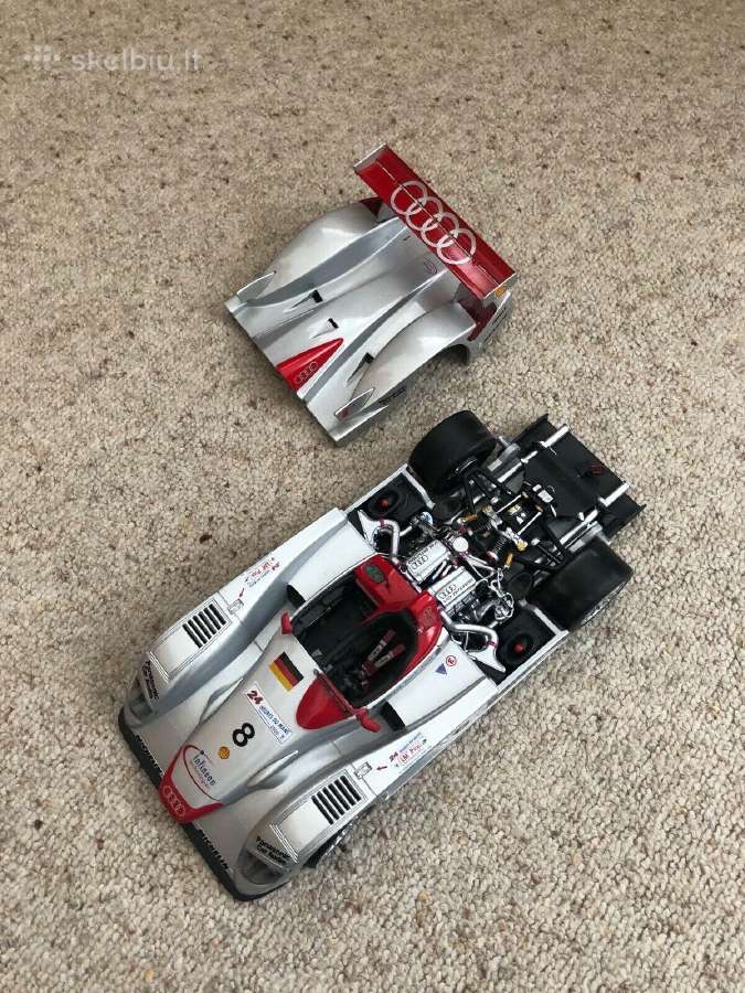 Audi r8r le mans 1:18 modeliai dtm sportiniai