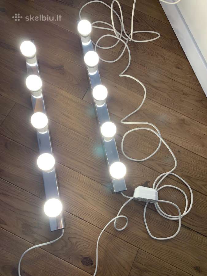 Šviestuvai 2 vnt. Ikea, makiažui - nuotraukos Nr. 2
